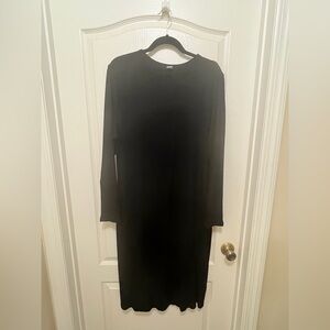 Old Navy Classic Black Long Sleeve Dress